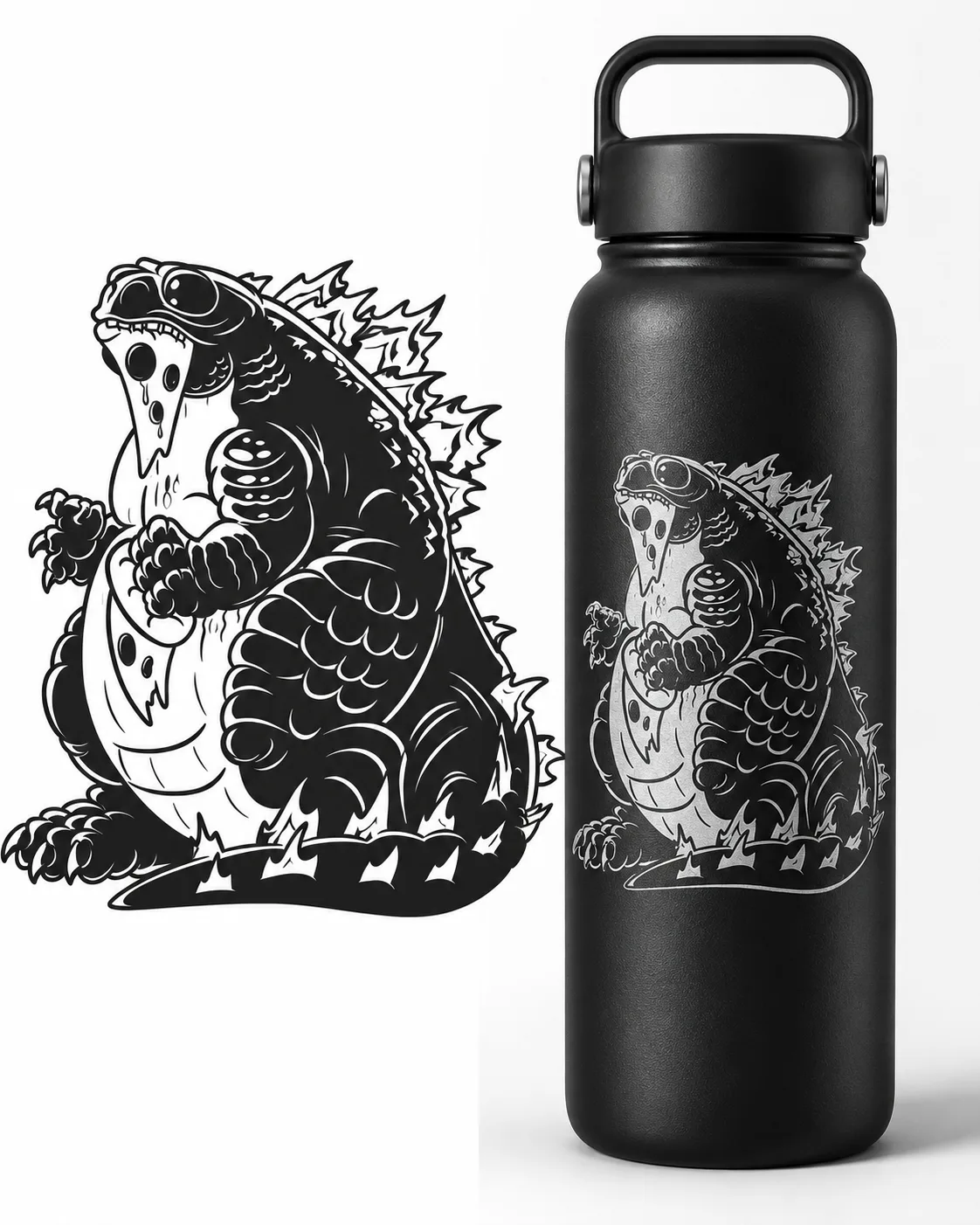 Bottle engraving